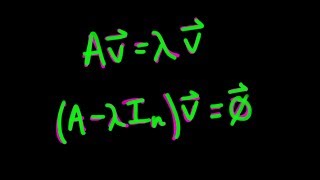 Intro to Eigenvectors & Eigenvalues: Eigenstuff (1/4) [Passing Linear Algebra]