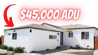 This is how i built an ADU in LA for only $45,000