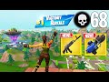 68 Elimination Solo Vs Squads Gameplay &quot;Build / ZeroBuild&quot; Wins (Fortnite Chapter OG Season OG)