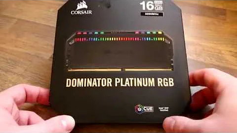Corsair Dominator Platinum RGB DDR4 Memory Review