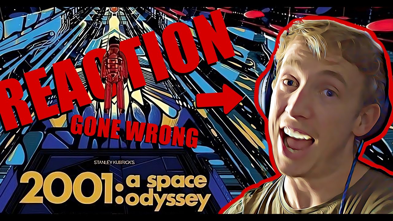 Reacting to 2001: A Space Odyssey (FUNNY & GONE WRONG) #shorts