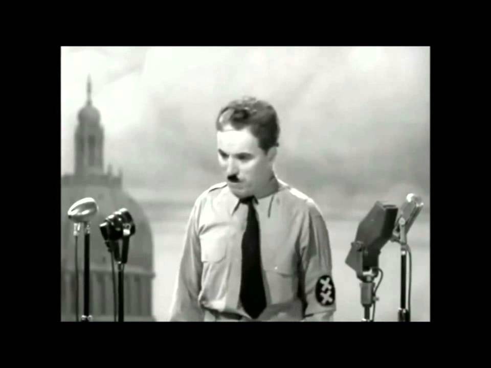 Charlie Chaplin Final Speech. Charlie Chaplin Final Speech Lyrics.