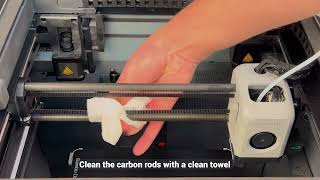 Cleaning Guide for Carbon Rods on a Bambu Lab Printer