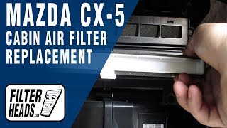 How to Replace Cabin Air Filter 2014 Mazda CX-5 | AQ1231