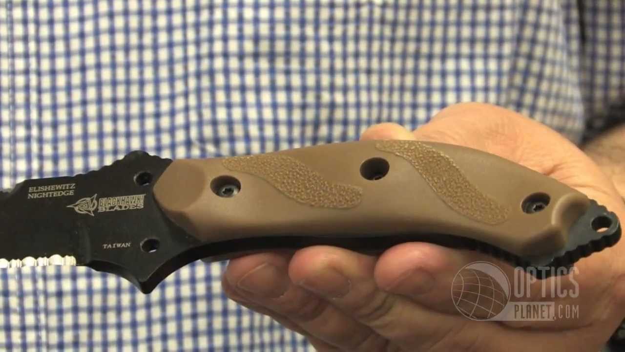 Blackhawk Nightedge FixedBlade Serrated Knife YouTube