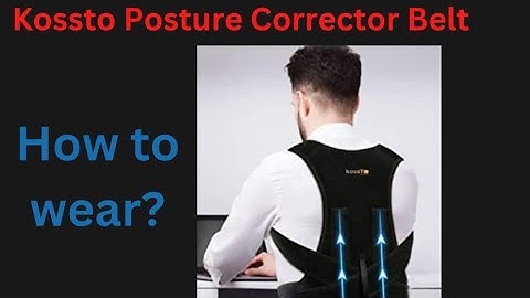 How to Wear?| Posture Corrector Belt||Pain Relief||Testimonialadda||