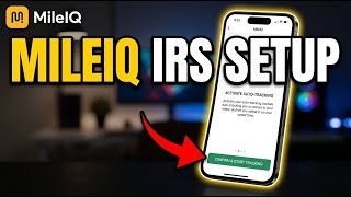 How to setup MileIQ to Track Mileage for IRS Deductions - Quick Tutorial