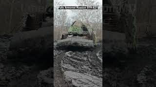 Fully Armored Russian Btr-82 With Front Blade