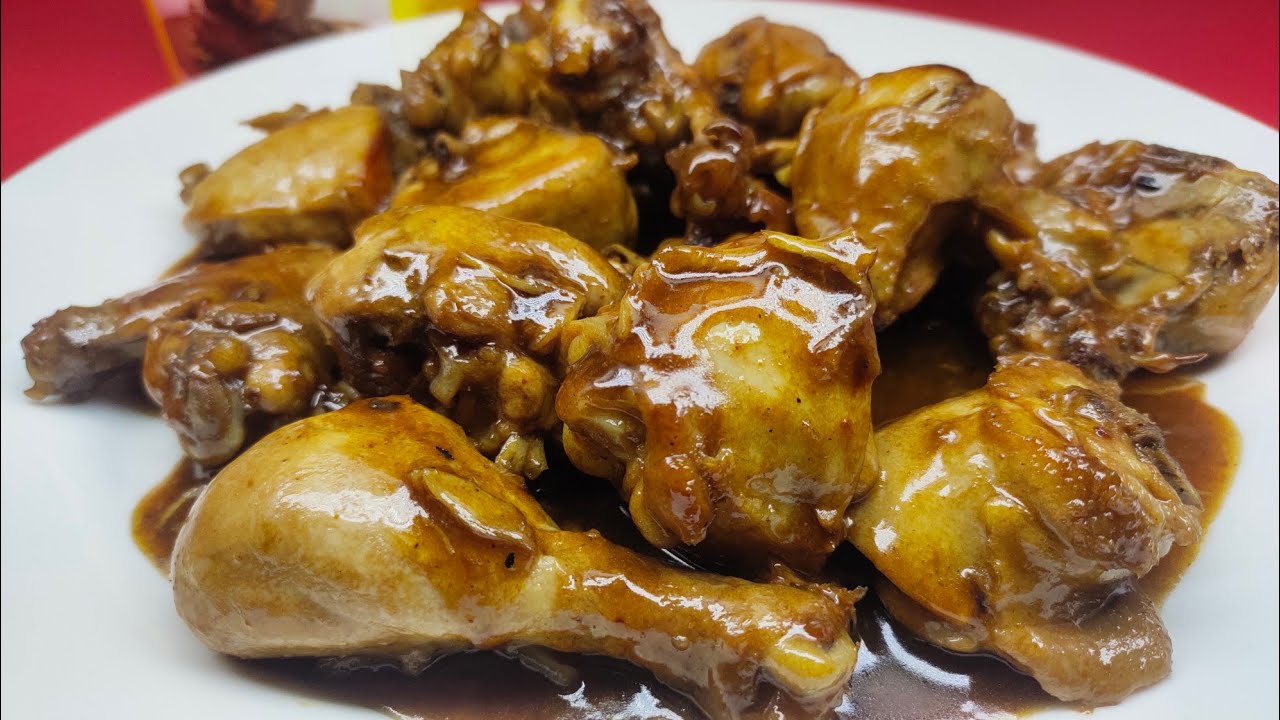 Demi Glace Chicken with Oyster Sauce Recipe. YouTube