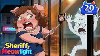 Mystery Ghost at the Cozy Coffee Shop 👻 | Fun Story for Preschoolers | Kids Cartoons | Meowlight