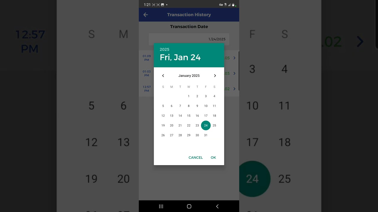 S3 MerchantLink Transaction History