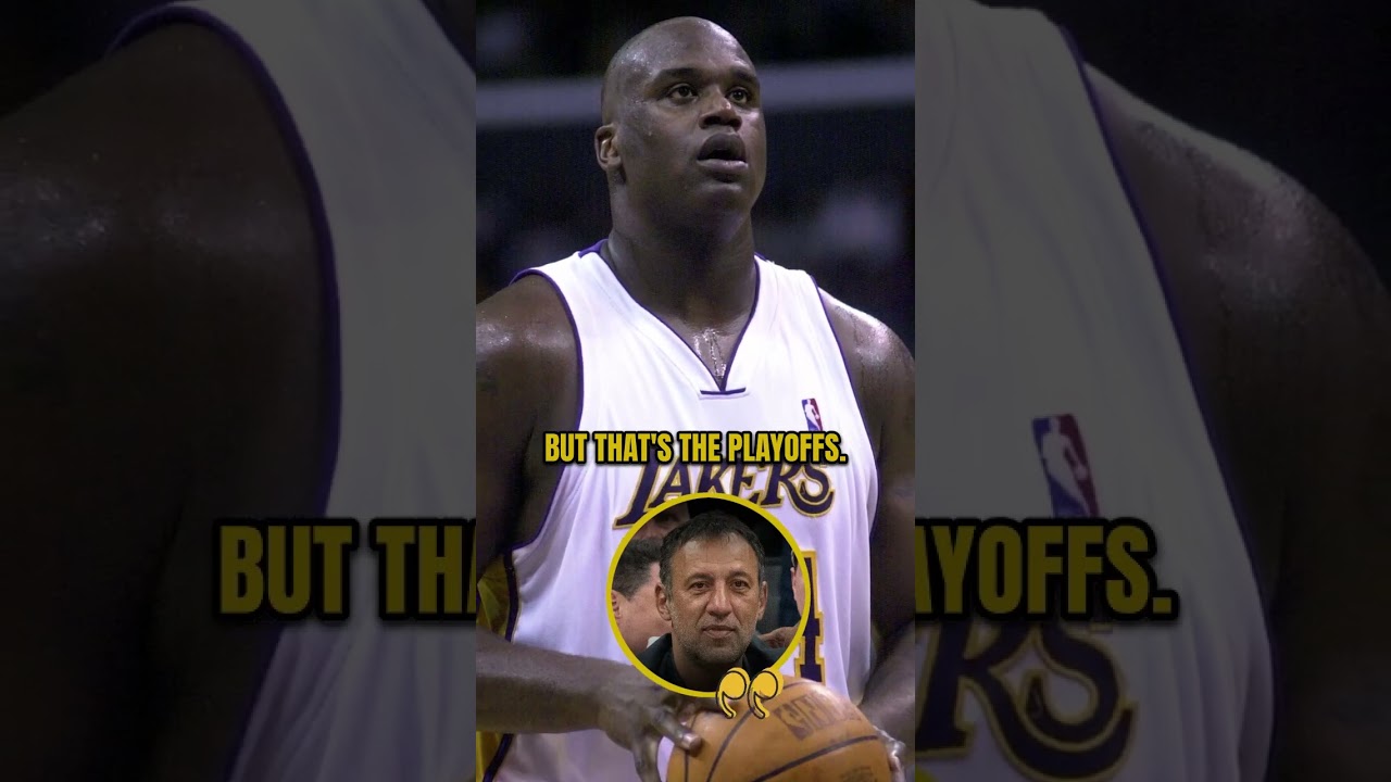 Владе Дивац о том, каким НЕУСТАНОВИМЫМ был Шак в расцвете сил