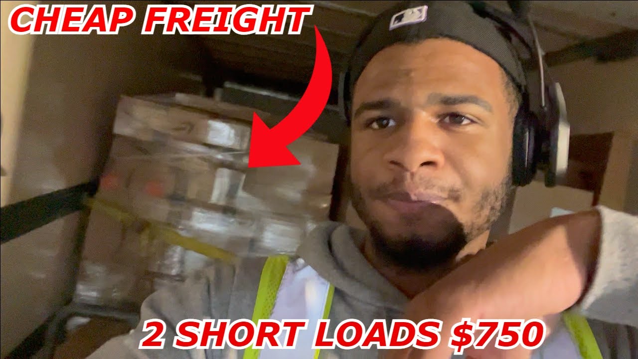 I TOOK SOME CHEAP AMAZON RELAY FREIGHT! 2 Short Loads For 750 YouTube