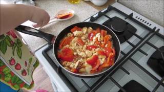 Жаренная брынза с адыгейским сыром и овощами рецепт Жаренная брынза с адыгейским сыром и овощами рецепт