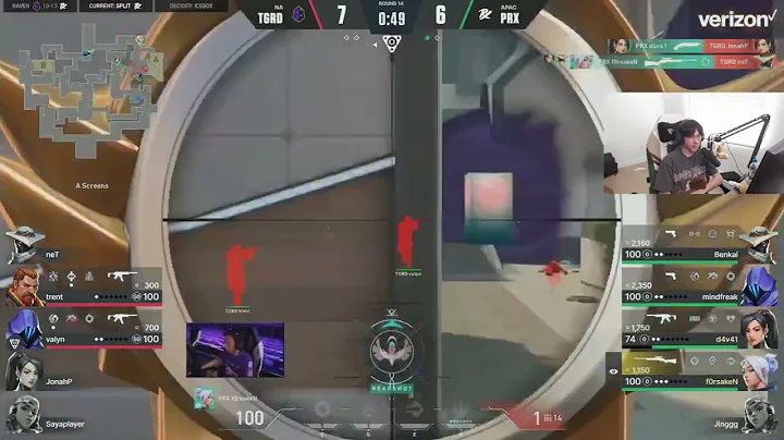 INSANE PRX f0rsakeN 3k marshel againts THE GUARDS (TenZ Reactions)