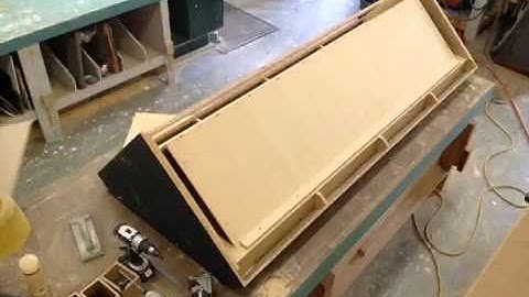 Hanging Wall Case Retrofit time lapse