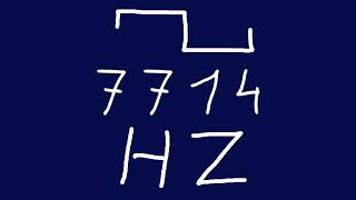 7714 hz square