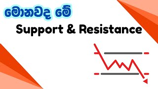 Forex Support and Resistance Sinhala | Forex Sinhala | Forex Basics Sinhala | Forex Trading Sinhala
