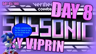 π΄ Subsonic Day 8 π΄ 81%, 30-100π΄ LEV REQ LATER π΄IN 2 RUNS π΄ SONIC SERIES 3/4 π΄Day 45/100