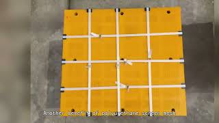 Direct manufacturer Mining quarry equipment polyurethane screen panel