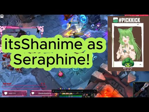 Shanime as Seraphine #leagueoflegends
