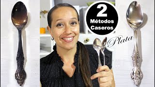 💍 PLATA RELUCIENTE!!! LA MEJOR FORMA CASERA de LIMPIARLA!! | Lecotiú