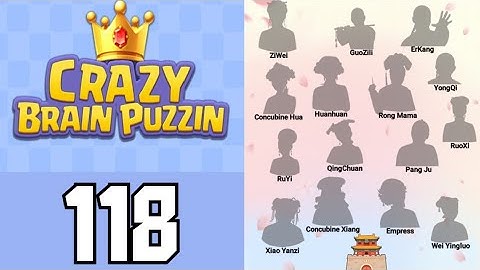 Crazy Brain Puzzle Level 118 Palace Match | Game Walkthrough