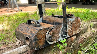 The Young Mechanic Successfully Restored The Badly Damaged Smoke generator