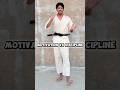 Motivation vs Discipline || #karate #martialarts #motivation #disipline