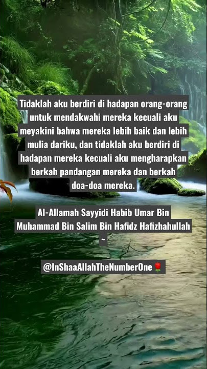 MENGHARAP BERKAH. Habib Umar bin hafidz #Nasehat#dakwah#quotes