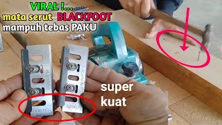 Mata Pisau Mesin Serut K40 TCT 82mm BLACKFOOT Planer Kayu Ketam Sugu