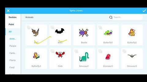 "Flappy bat game" using scratch language in mBlock app