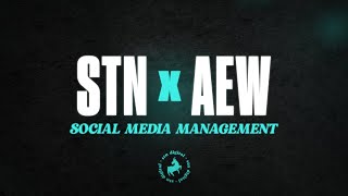 AEWonTNT | Social Media Management | STN Digital