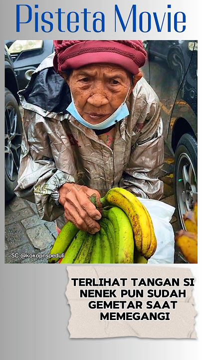 The grandmother's hands were already shaking #shorts #grandmother #bananaseller