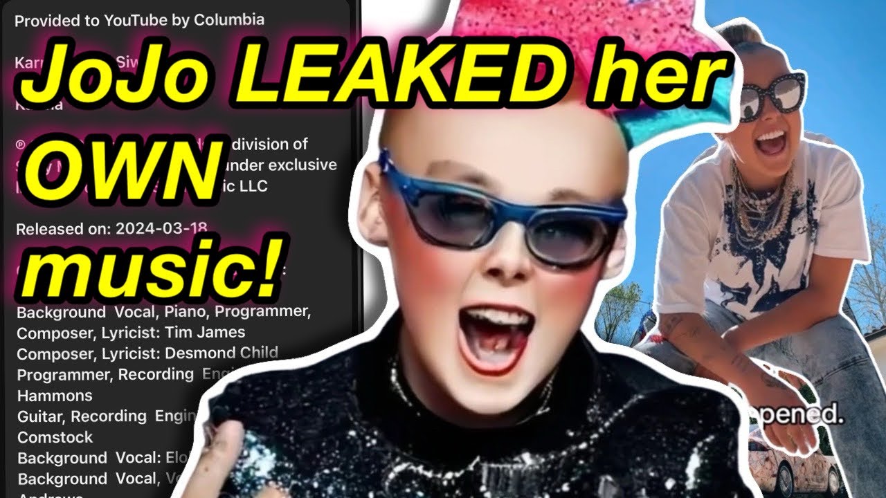 JoJo Siwa leaked her OWN MUSIC?! 😂 - YouTube