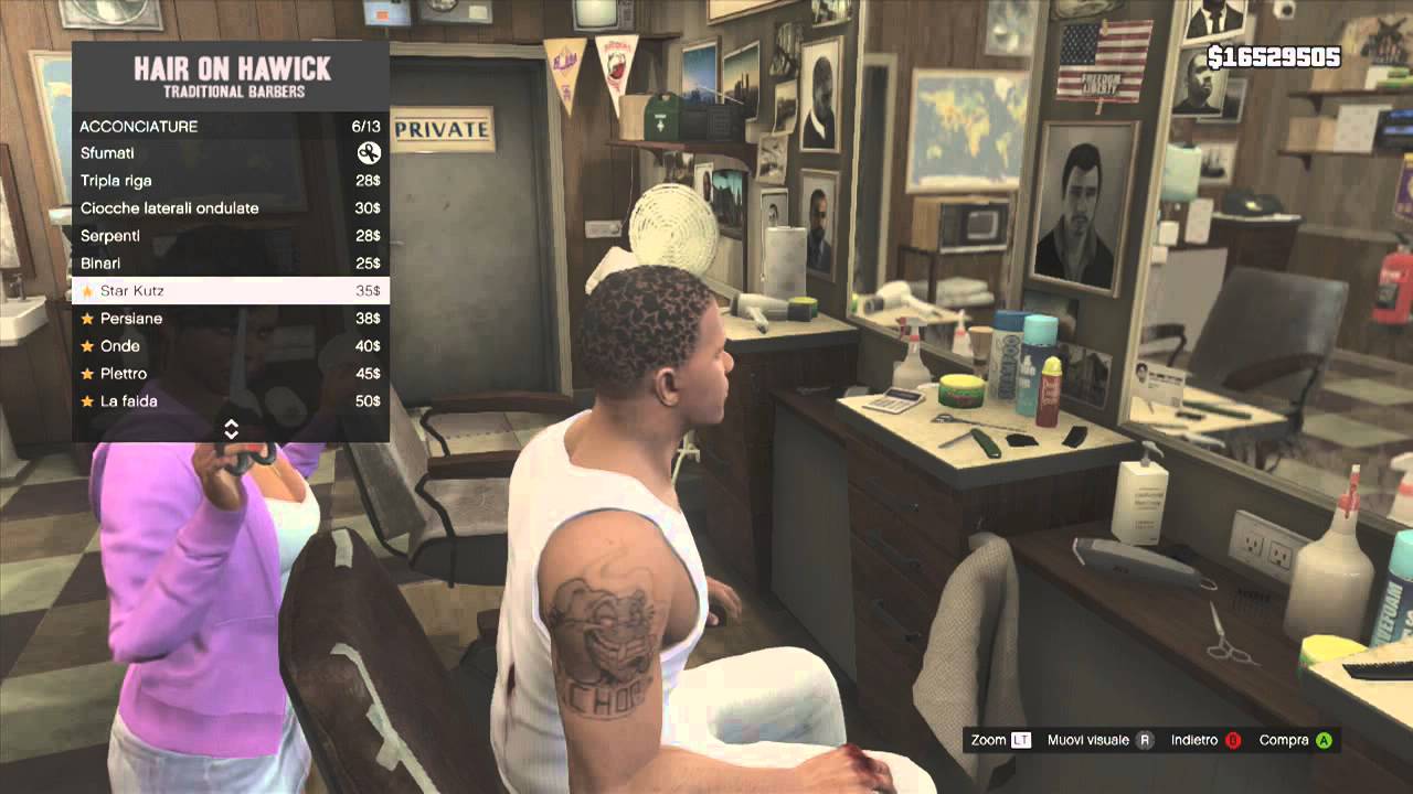 Gta V Tagliamoci I Capelli E La Barba Xd Youtube