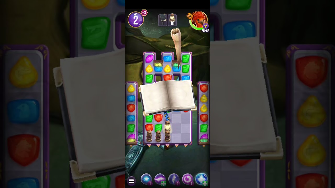 Harry Potter: Puzzles & Spells level 1907 no boosters