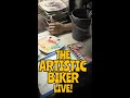 Painting some bunnies on The Artistic Biker Live!