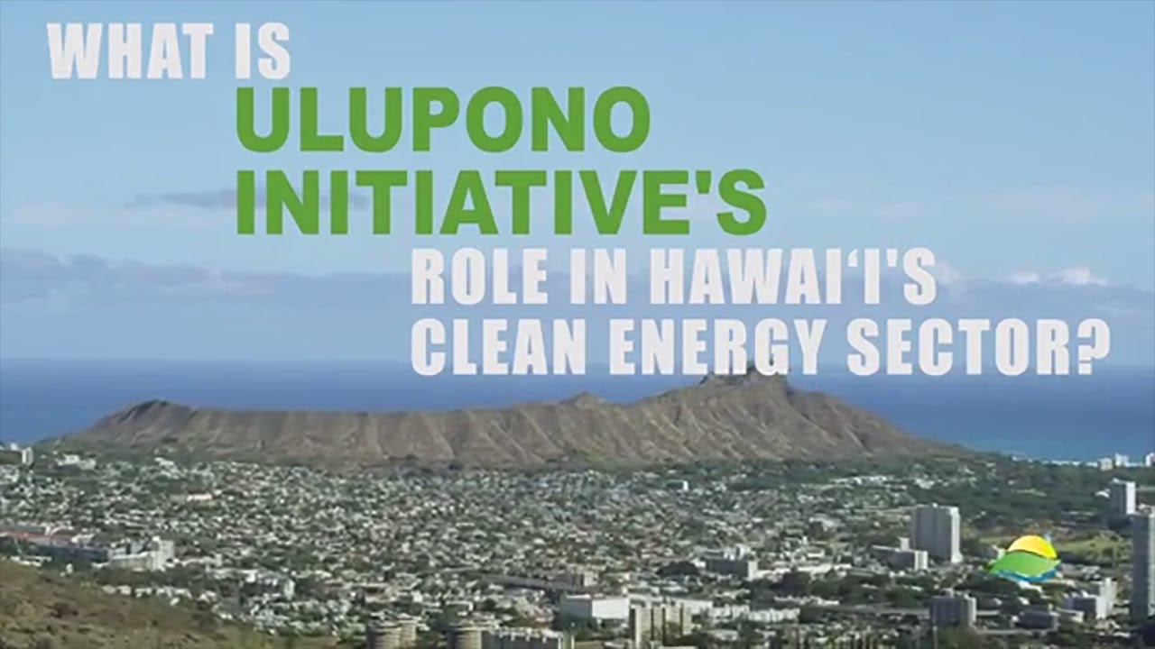 Ulupono Initiative - Energy 2016