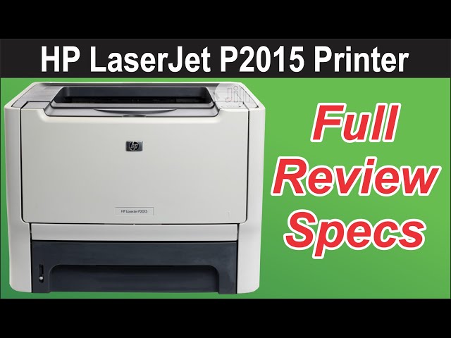HP LaserJet P2015 review: HP LaserJet P2015 - CNET