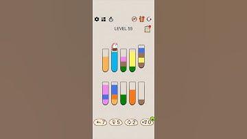 Water Sort Puzzle Level 55 #sort #game #short