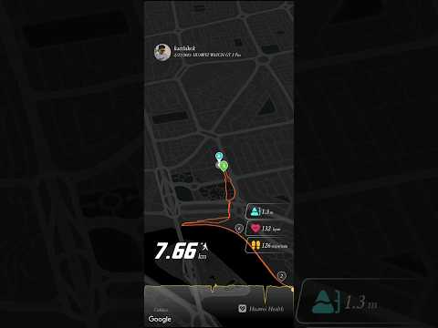 Huawei Health App - Huawei Watch GT 2 Pro - Outdoor Walk.