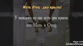 #родители Мать Отец-два крыла!