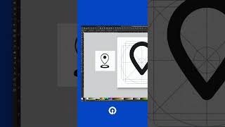 how to create icon #icondesign #uidesign #tutorial #inkscape #svg #drawing #vectoricon