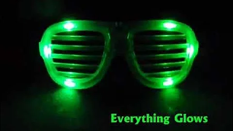 Everything Glows- Light Up Shutter Shades