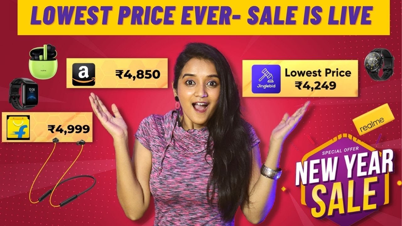 New Year Sale 2022 🔥 Flipkart & Amazon விட Cheap Eh? 😱😲 Realme Mela o Tech YouTube