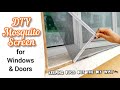 DIY MOSQUITO SCREEN for Windows &amp; Doors