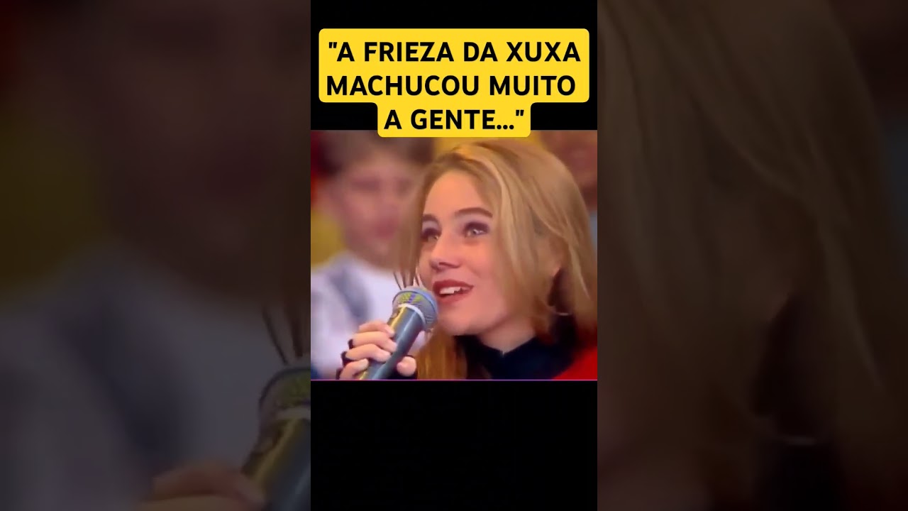 A frieza da Xuxa machucou as ex-paquitas do Xou da Xuxa...