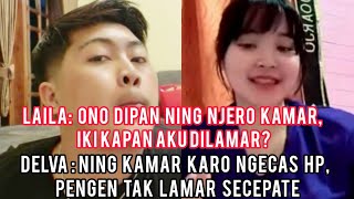 ASOOYY! DELVA IRAWAN & DE LAILA AYU SALING BERBALAS PANTUN GOMBAL😅. LAILA JANDA? BEGINI RESPON DELVA