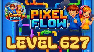 Pixel flow©  - Level 627 - solution